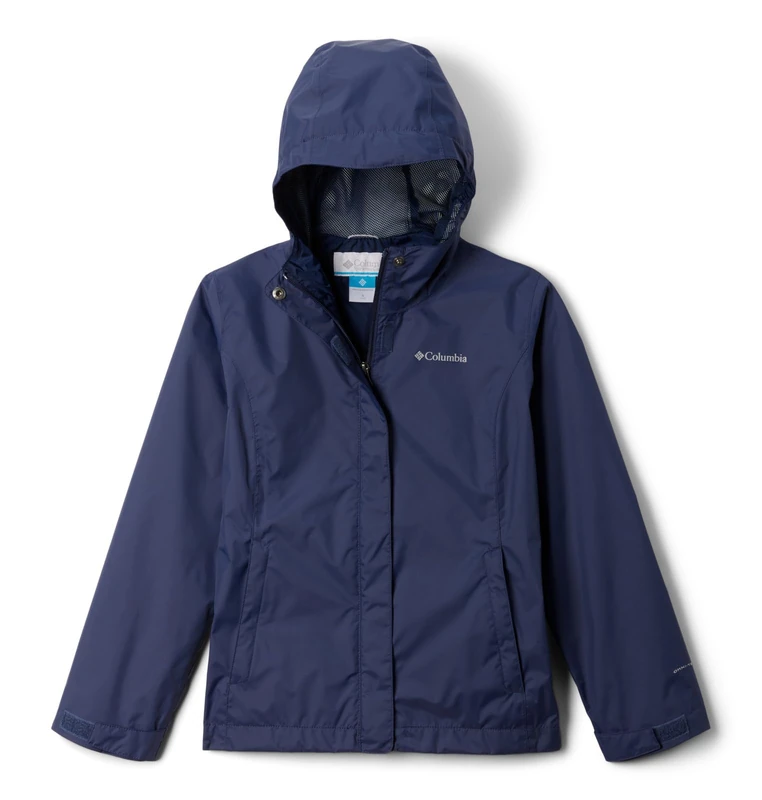 Columbia Youth Girls' Rain Jacket, Arcadia II