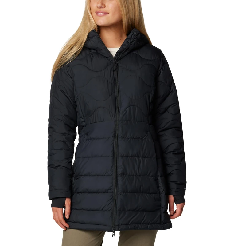 Columbia Women's Crown Point 2 Jacket, Winter Jacket, Black, X-Small