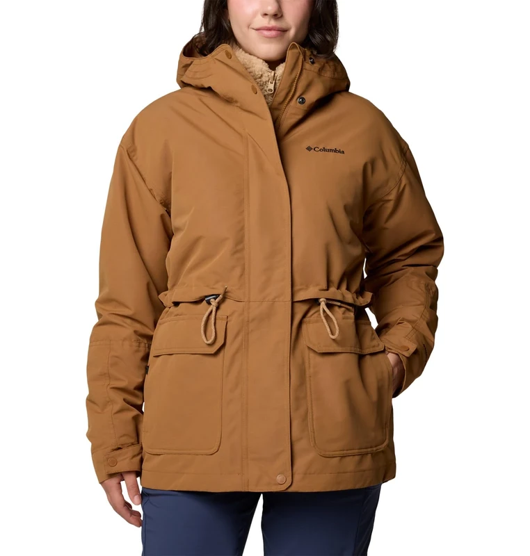 Columbia Drop Ridge II Interchange Jacket - Camel Brown XS