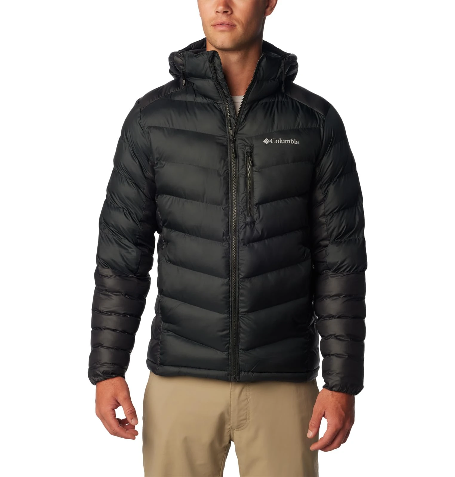 Columbia Men's Labyrinth Loop Ii Hooded Jacket, Black, S