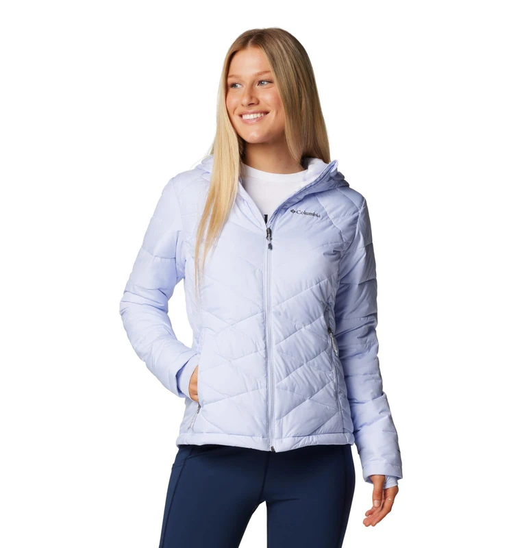 Columbia Women's Heavenly Hooded Jacket, Snowdrift, M