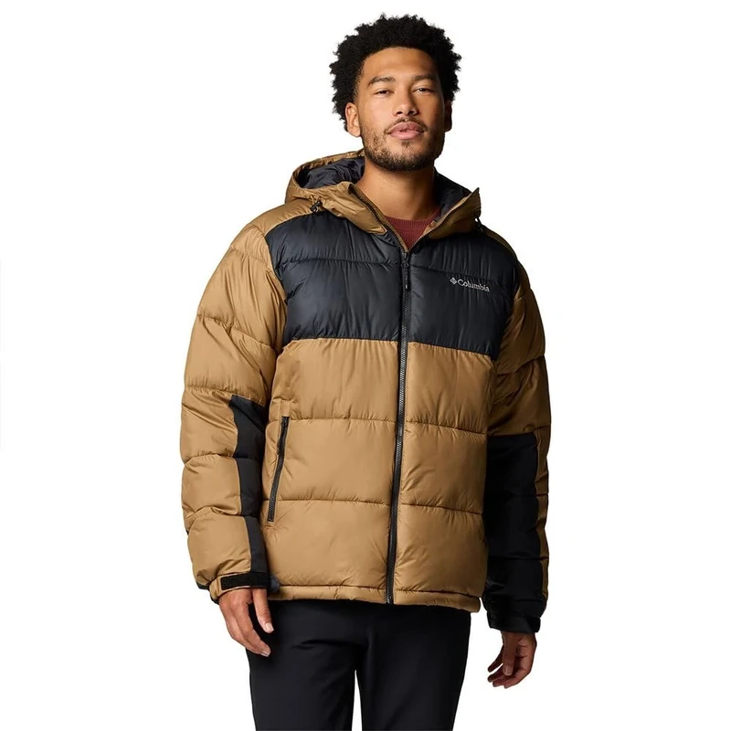 Columbia Men's Pike Lake 2 Hooded Jacket, Delta/Black, S