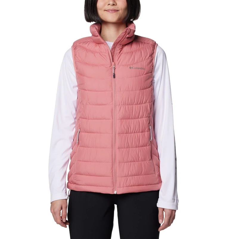 Columbia Women's Powder Lite 2 Vest, Pink Agave, S