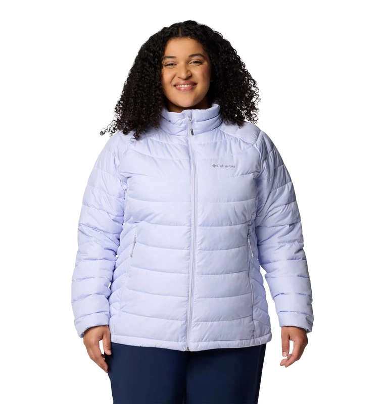 Columbia Women's Powder Lite 2 Full Zip Jacket, Snowdrift, M