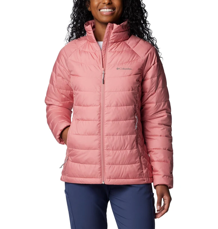 Columbia Women's Powder Lite 2 Full Zip Jacket, Pink Agave, M - Image 1