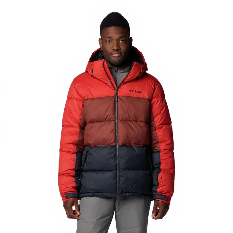 Columbia Men's Slope Style Jacket, Sail Red/Spice/Black, XL