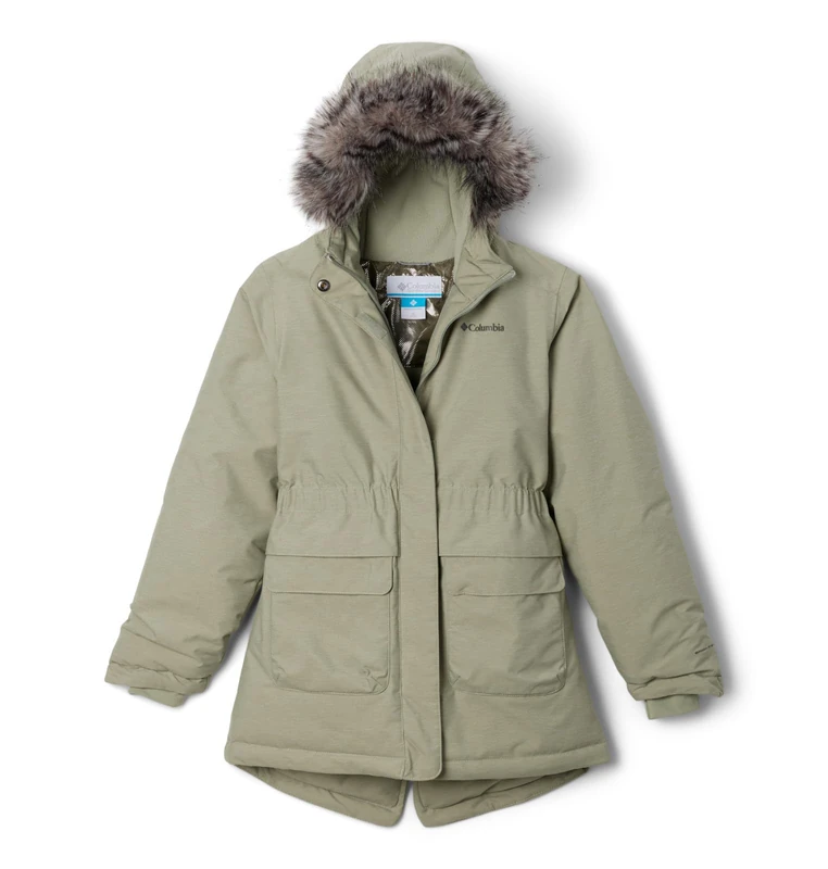 Columbia Youth Girls Nordic Strider 2 Jacket, Safari, 164