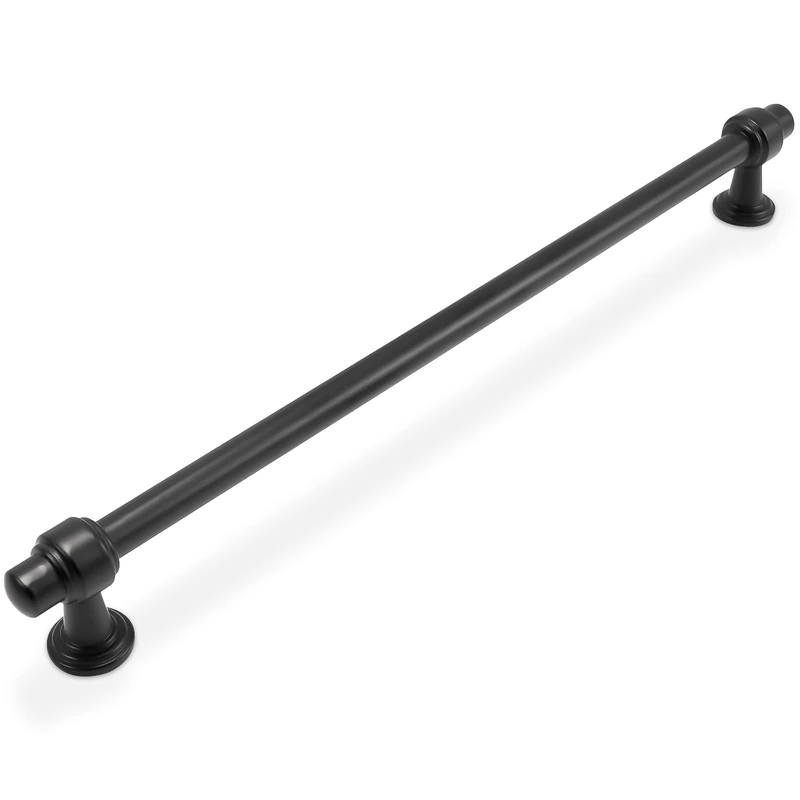 POVEFONK 10 Pack 10 inch(254mm) Matte Black Kitchen Cabinet Handles Cabinet Pulls Black Drawer Pulls Kitchen Cabinet Hardware Handles Dresser Handles