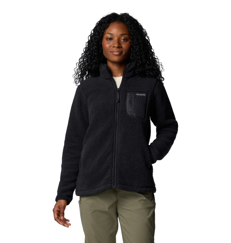 Columbia Women's West Bend Full Zip 2, Black, L