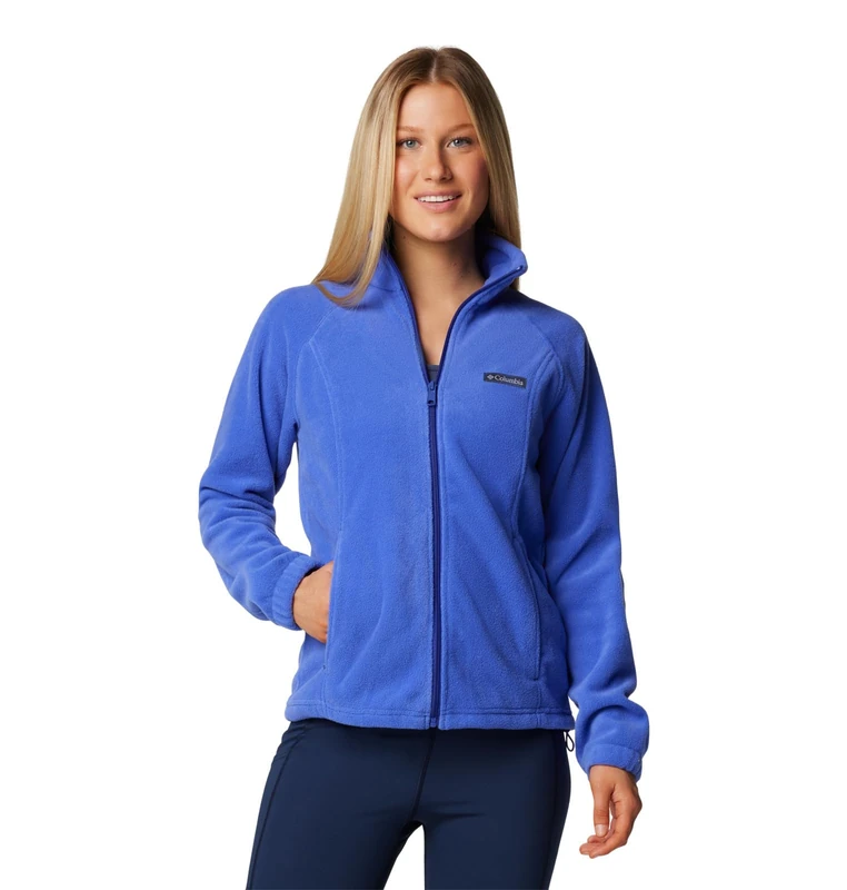 Columbia Women's Benton Springs Full Zip, Clematis Blue, L