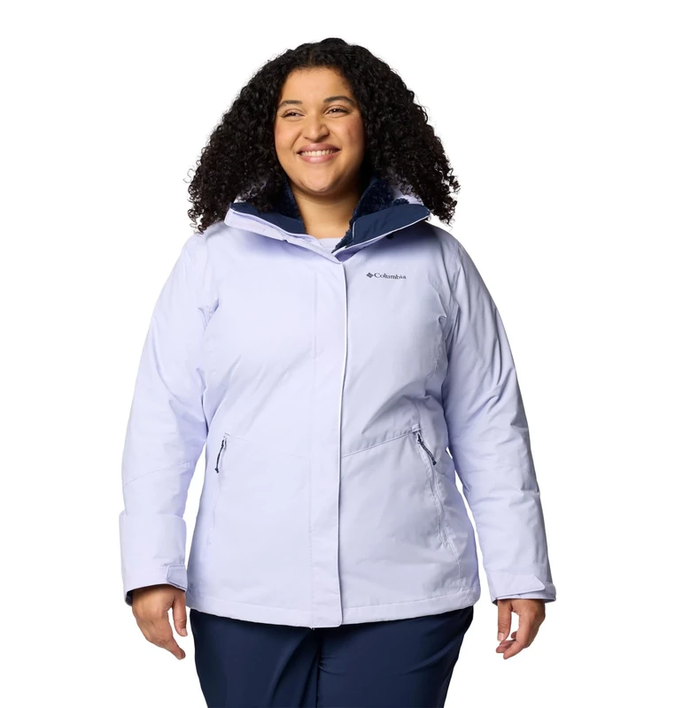 Columbia Women's Bugaboo 3 Fleece Interchange Jacket, Snowdrift, XL