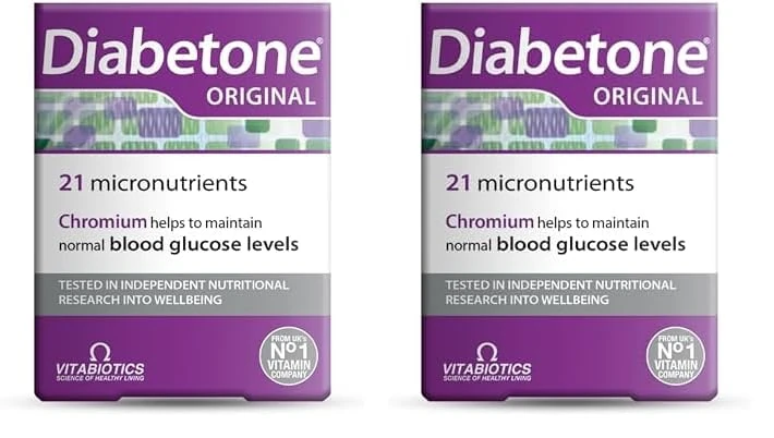 Vitabiotics Diabetone Original - 30 Tablets (Pack of 2)