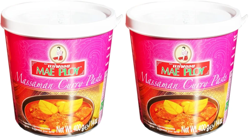 Mae Ploy Massaman Curry Paste - 400gram (Pack of 2)