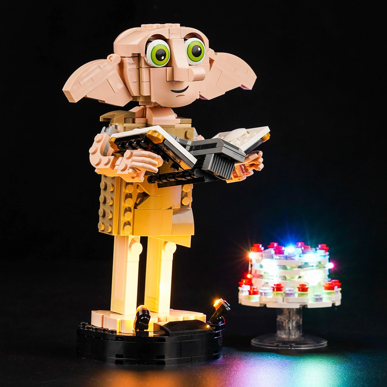 LocoLee Led Light Set Compatible with Lego 76421 Dobby The House-Elf Led Decoration Lighting Kit Compatible with Lego 76421 Building Blocks Model,Only Lights Set,No Model