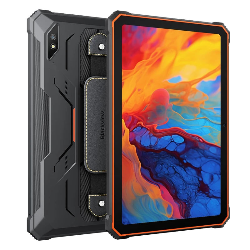 Blackview - Active 8 Pro - Shockproof Waterproof Tablet - Android 13-256GB ROM / 8GB RAM - 22000mAh Long Life Battery - Black