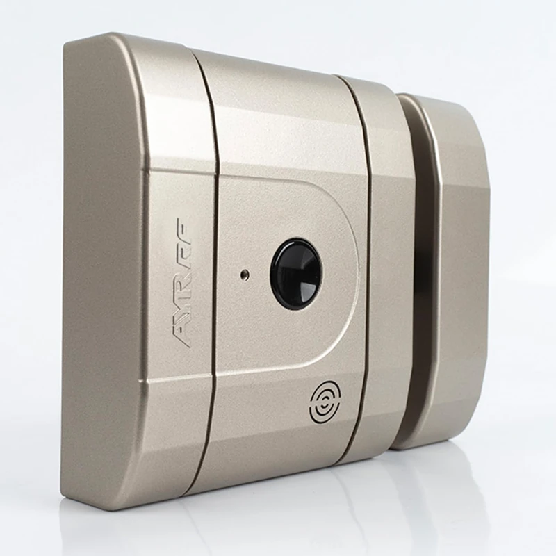 AYR 2-529 Invisible Electronic Security int_Lock RF 2. Matte Nickel Finish, 0