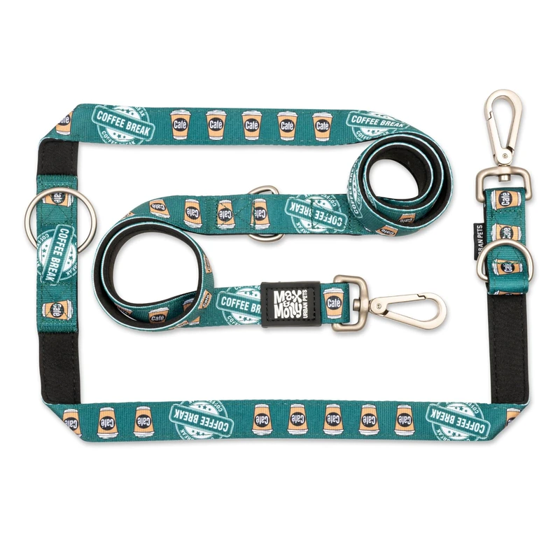 Max & Molly Multifunctional Dog Lead - 2m Padded Neoprene