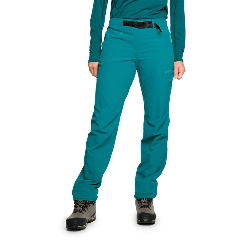 TRANGO Long Moon SF Pants - Women's Trousers Green - Image 1