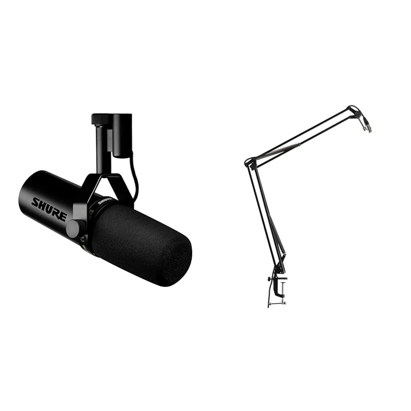 Shure SM7DB + Gator Boom Stand