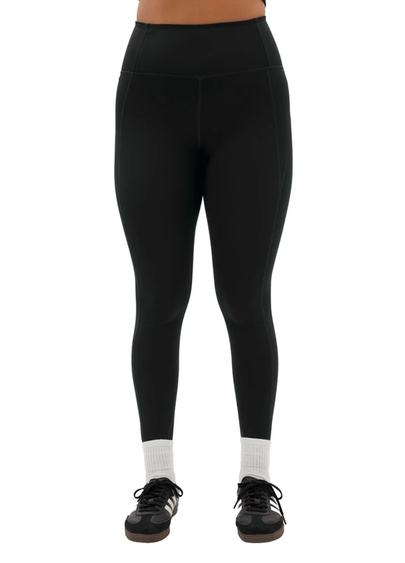 Girlfriend Collective Women's Compressive high-Rise Leggings, 7/8, Black, XS