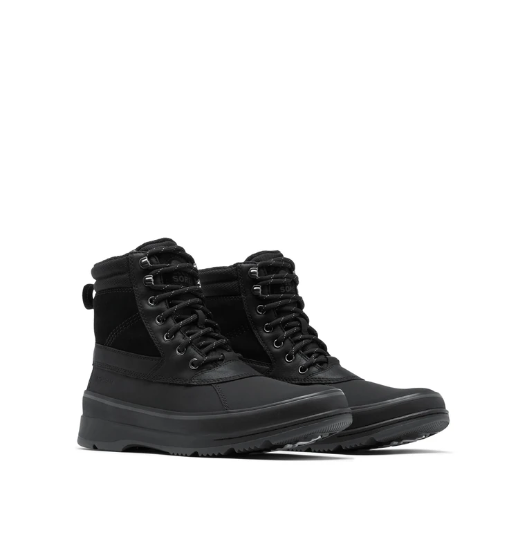 Sorel Men's Ankeny 2 Boot Plus Waterproof - Black/Jet 7.5