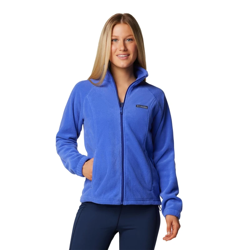 Columbia Women's Benton Springs Full Zip, Clematis Blue, XXL - Image 1