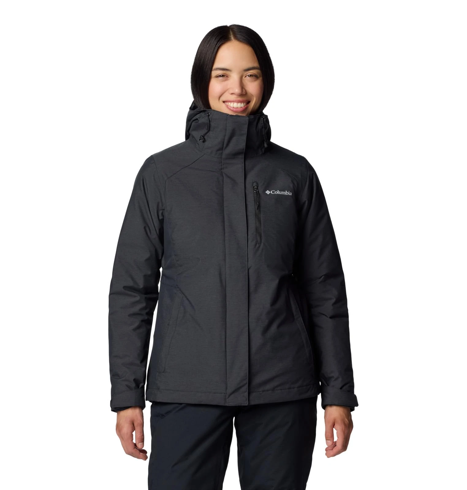 Columbia Women's Whirlibird V Interchange Jacket, Black, 1X