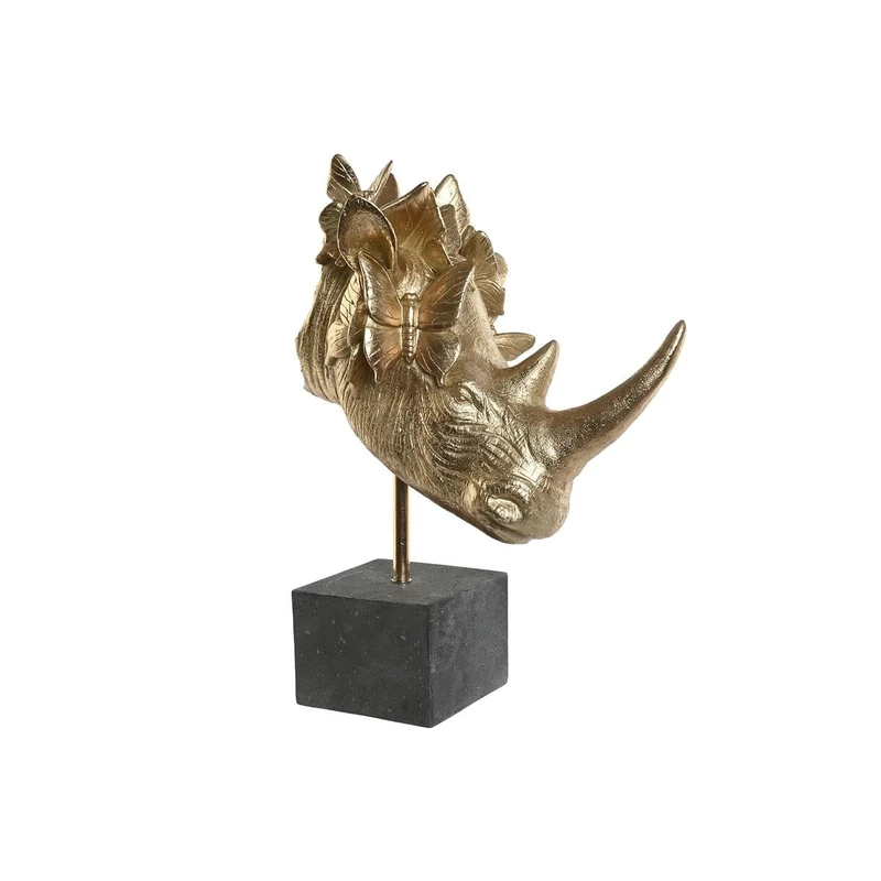 Home ESPRIT Decorative Figure Black Gold 33 x 24 x 43.5 cm