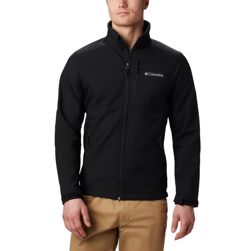 Columbia Men's Ascender Softshell Jacket, 2024 Black, 3X Tall