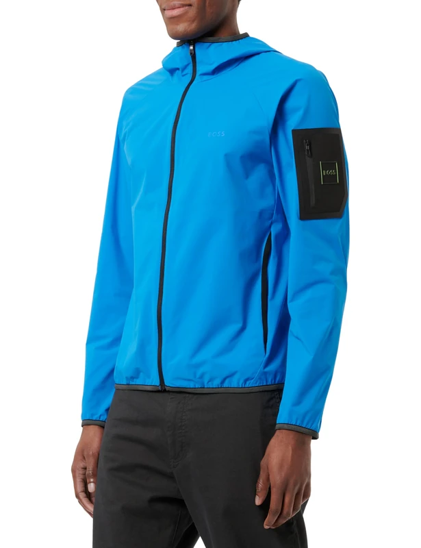 BOSS Men's J_Cush 2 Outerwear_Jacket, Open Blue461, XL