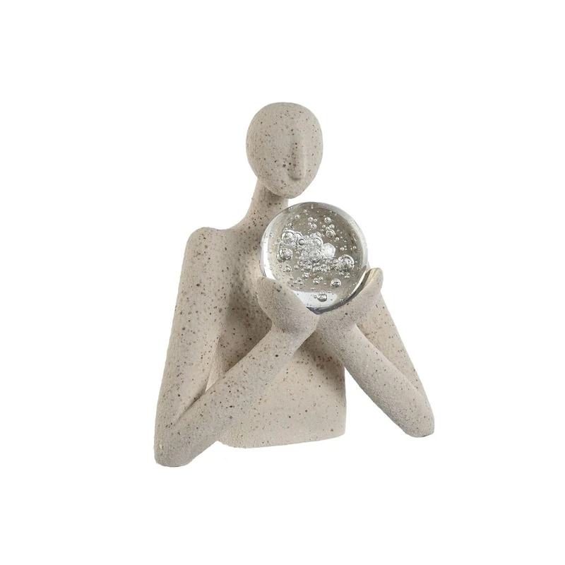 Home ESPRIT Decorative Figure White 28 x 20.5 x 32 cm