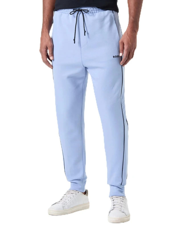 BOSS Men's Hadiko 1 Jersey_Trousers, Open Blue498,