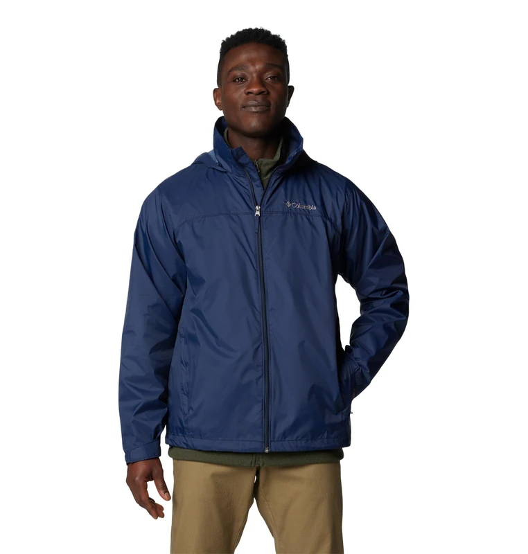 Columbia Men's Glennaker Lake II Rain Jacket, Collegiate Navy, 5XL Plus Tall