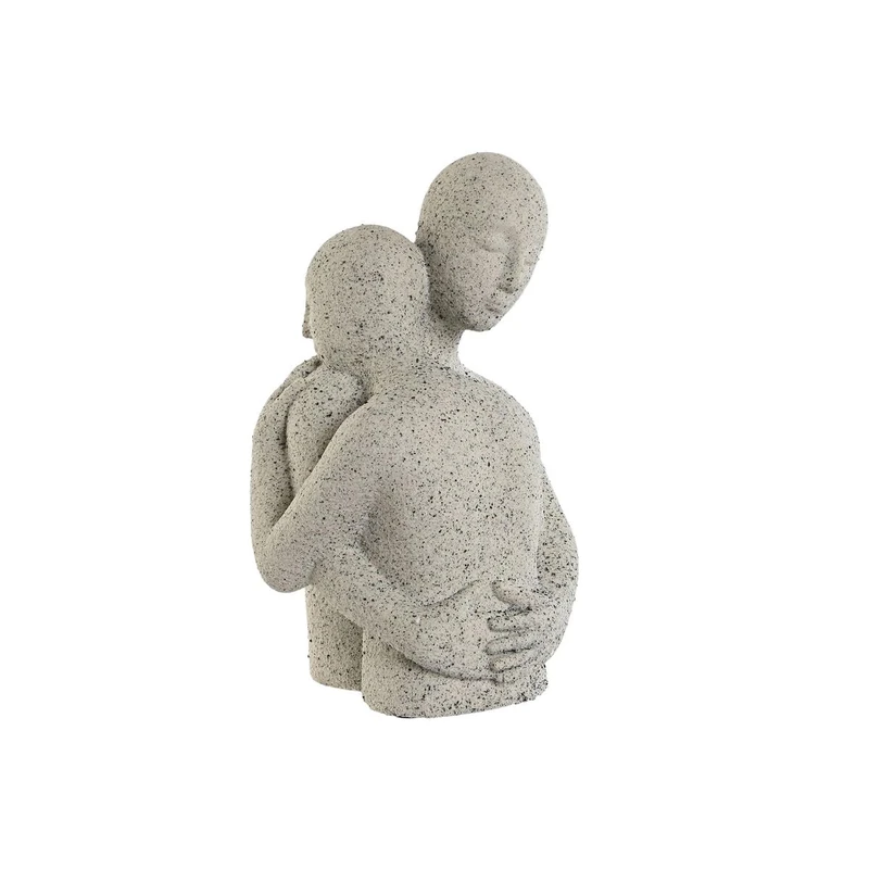 Home ESPRIT Decorative Figure White Romantic Couple 26 x 22.5 x 38.5 cm - Image 1