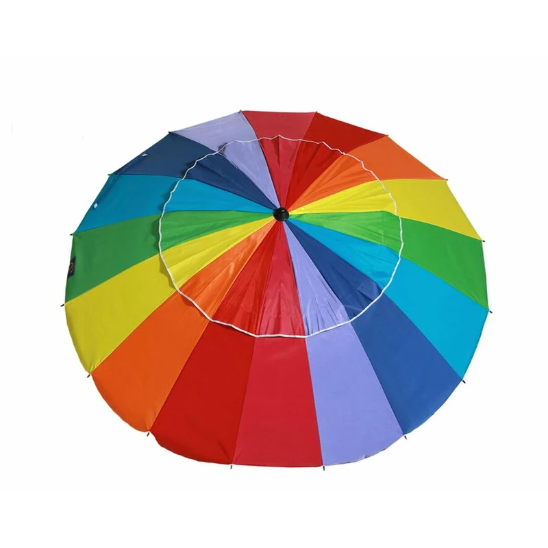 BigBuy Garden Parasol Multicoloured Ø 220 cm