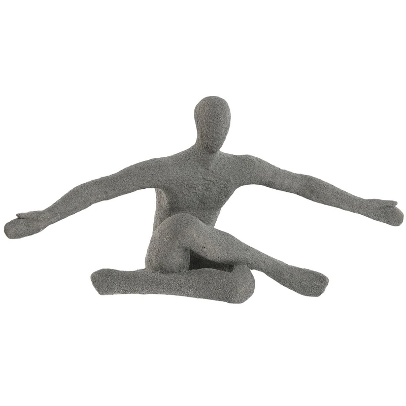 Home ESPRIT Decorative Figure Grey 57 x 19.5 x 27 cm