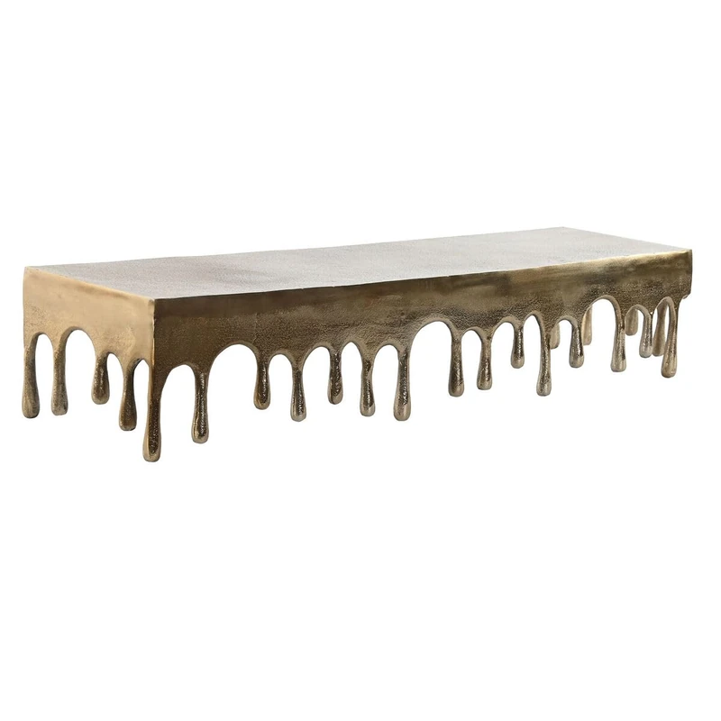Home ESPRIT Aluminium Shelf 89 x 25 x 18 cm