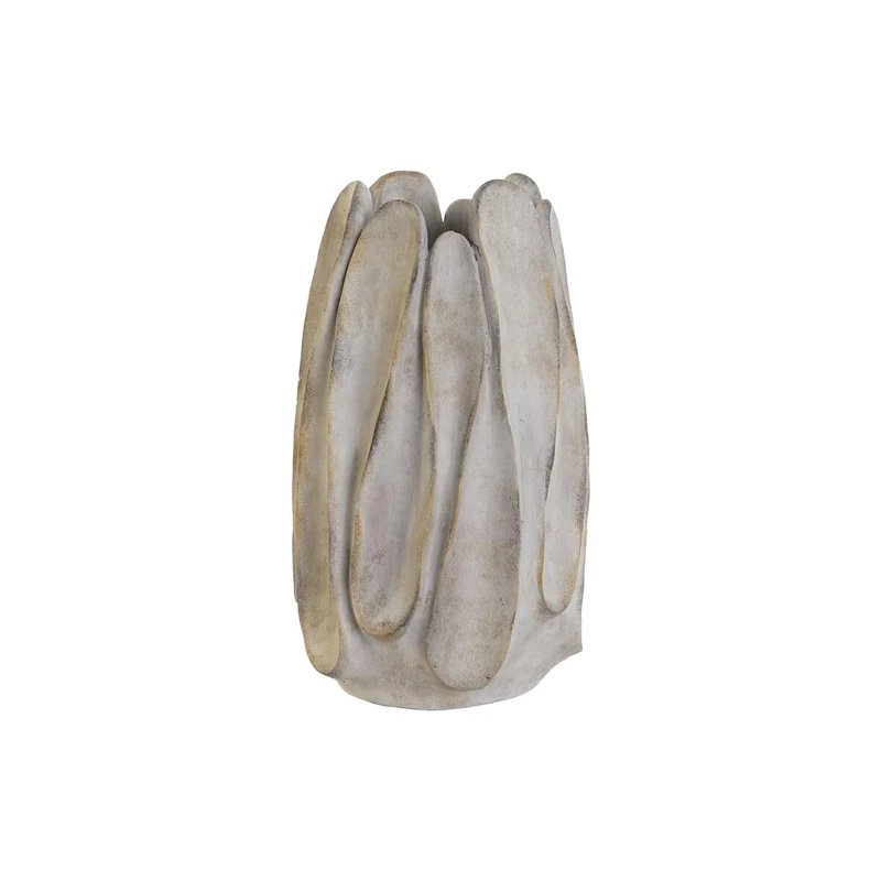 Home ESPRIT Shabby Romantic Cement Grey Planter 28 x 27 x 48 cm
