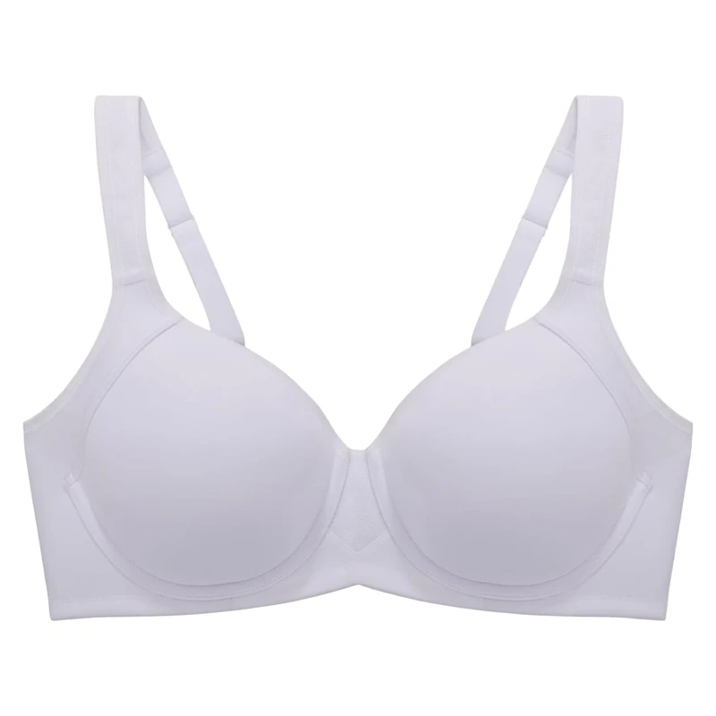 Vanity Fair Women's Sport Full Figure Bra, Star White, 38DD