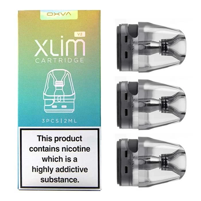 OXVA Xlim V2 Pod - Pack of 3, 0.8ohm, 12w-16w, No Nicotine