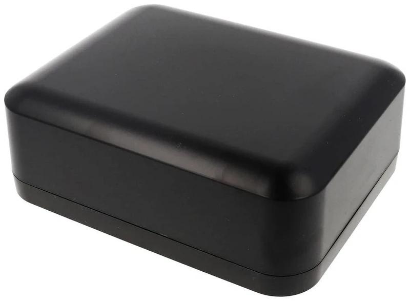 Hammond Electronics 1556GABK Universal Enclosure 200 x 160 x 70 ABS Plastic Flame Retardant Black 1 - Image 1