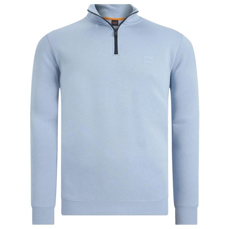 BOSS Men's Zetrust Sweatshirt, Open Blue470,