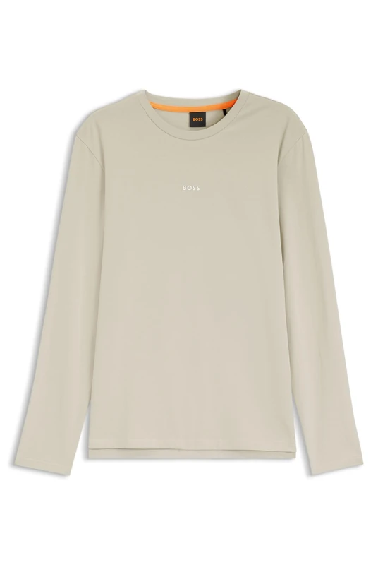 BOSS Men's TChark T_Shirt, Light Beige271,