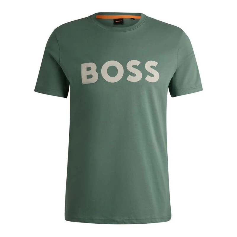 BOSS Men's Thinking 1 T_Shirt, Open Green341,