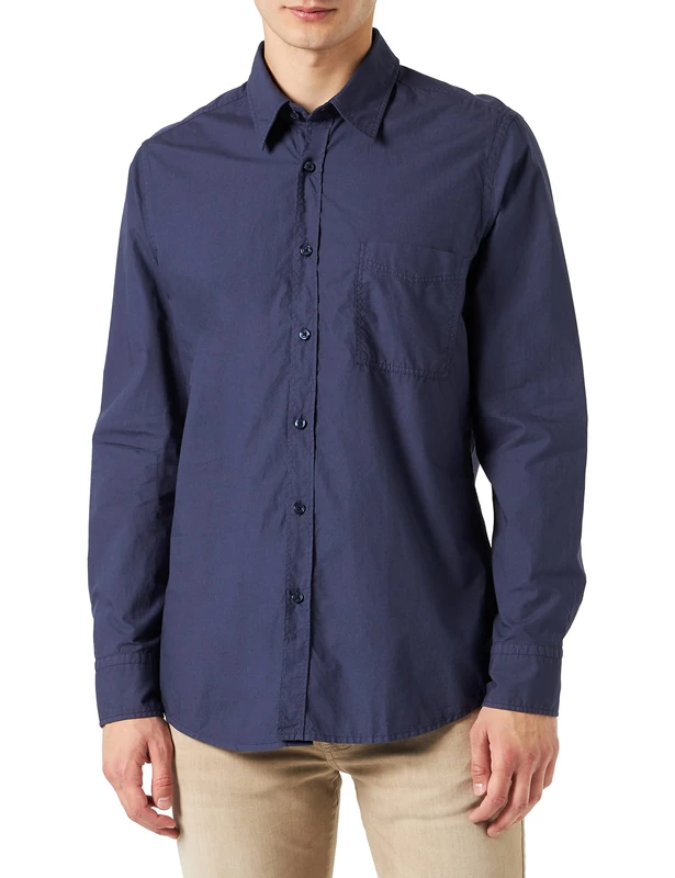BOSS Men's Relegant_6_M Shirt, Navy418,