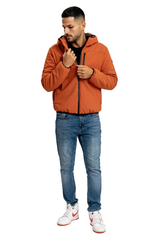 ICEPORT IPMJ11591-0608 WINTER WIND 2.0 MAN PADDED JACKET Jacket Men's BURNT ORANGE Size XL