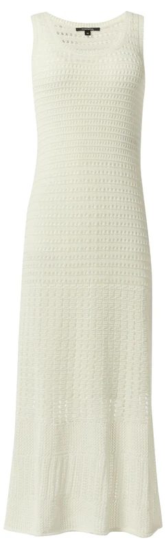comma Women's 2148072 Dress, White-0120, 18