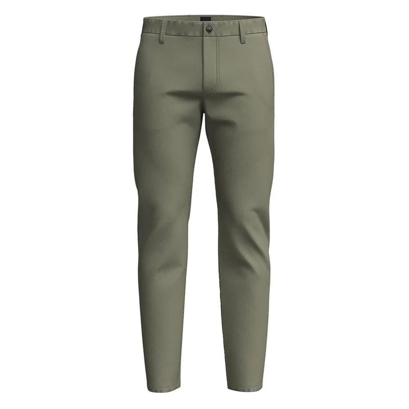 BOSS Men's Chino_Tapered Trousers_Flat, Open Green349,