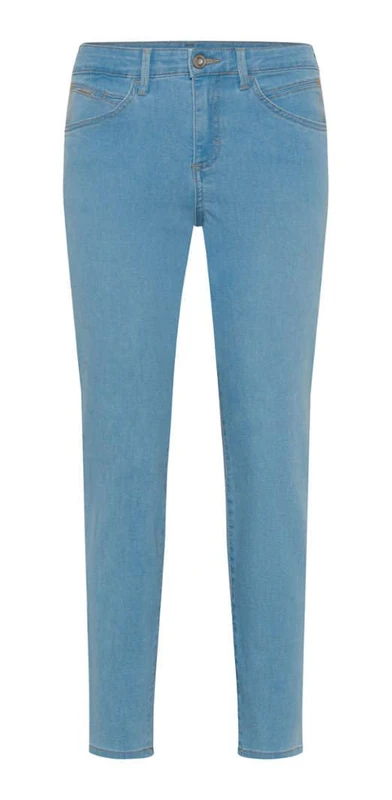 BRAX Women's Style Shakira S Free to Move 5-Pocket Skinny Jeans, Used Light Blue, 29W x 32L