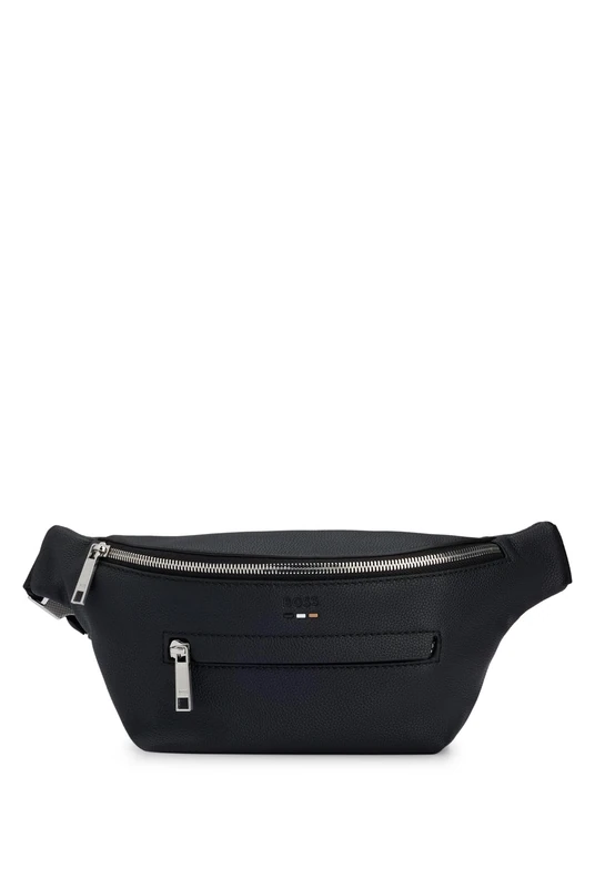 BOSS Men's Ray_Beltbag Belt_Bag_Man, Black